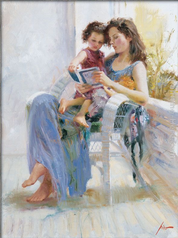 Book of Poems painting - Pino Book of Poems art painting